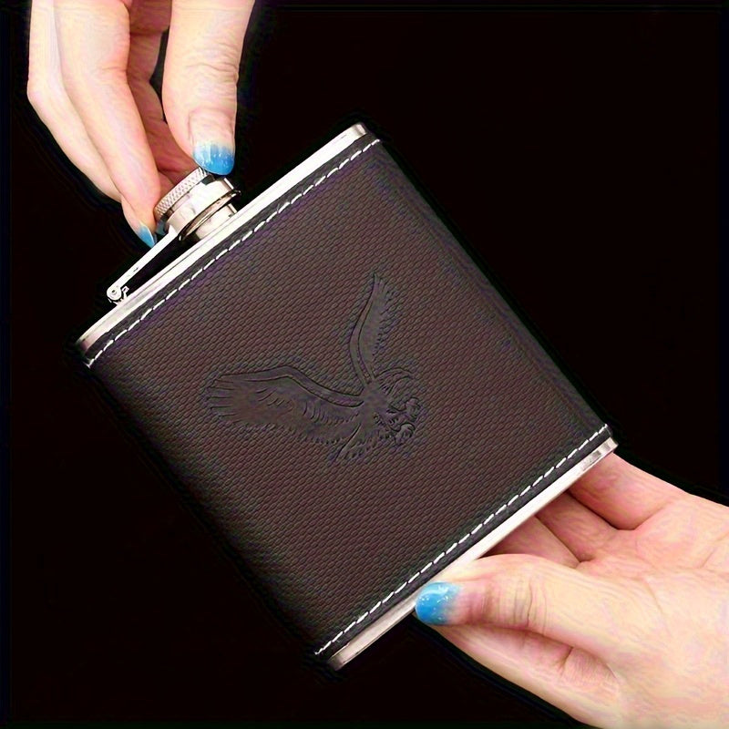 Stainless Steel Flask With Funnel and Cups