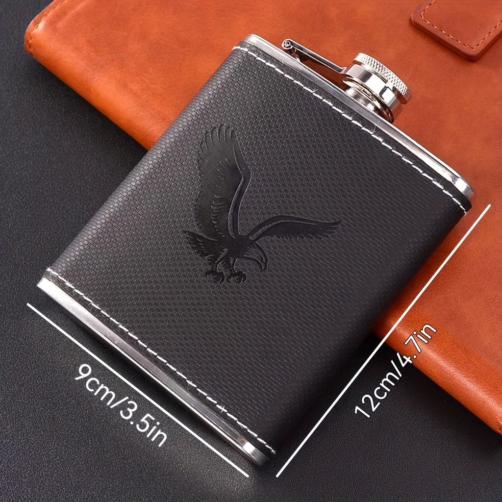 Stainless Steel Flask With Funnel and Cups