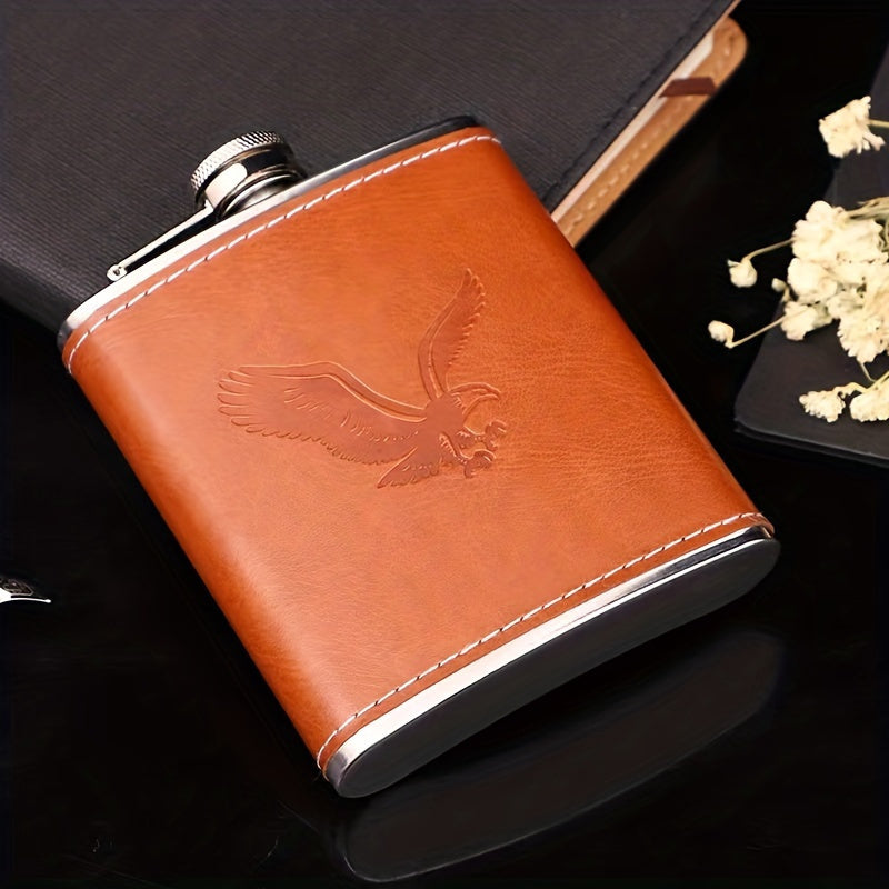 Stainless Steel Flask With Funnel and Cups