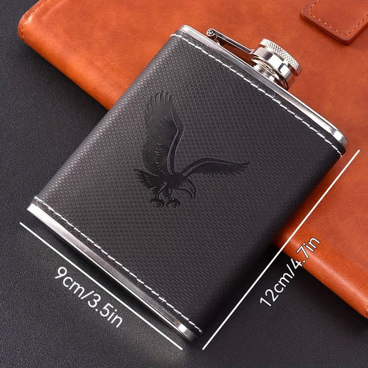 Stainless Steel Flask With Funnel and Cups